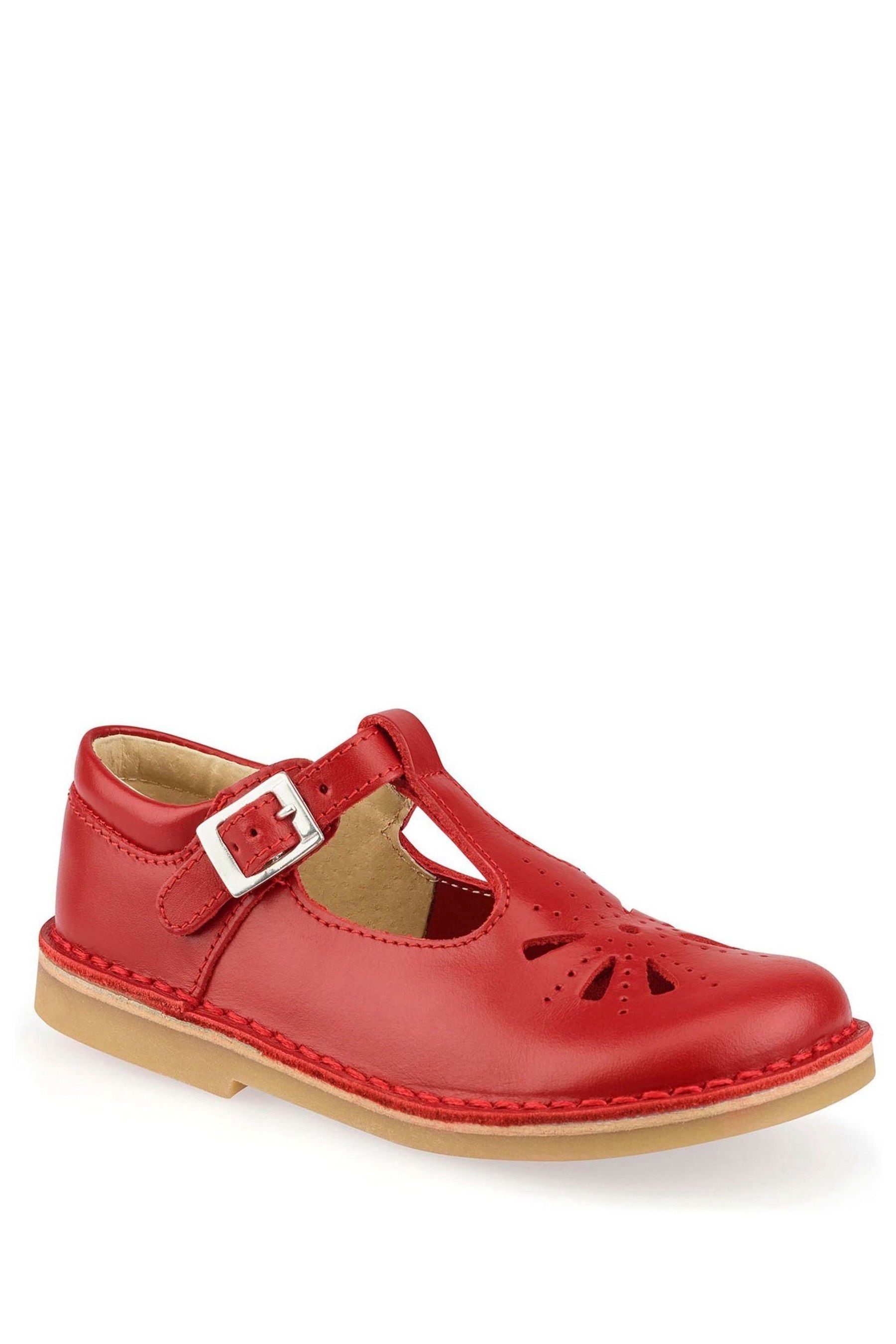 Red school shoes uk online