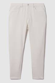 Reiss Ecru Santorini R Relaxed Tapered Jeans - Image 2 of 5