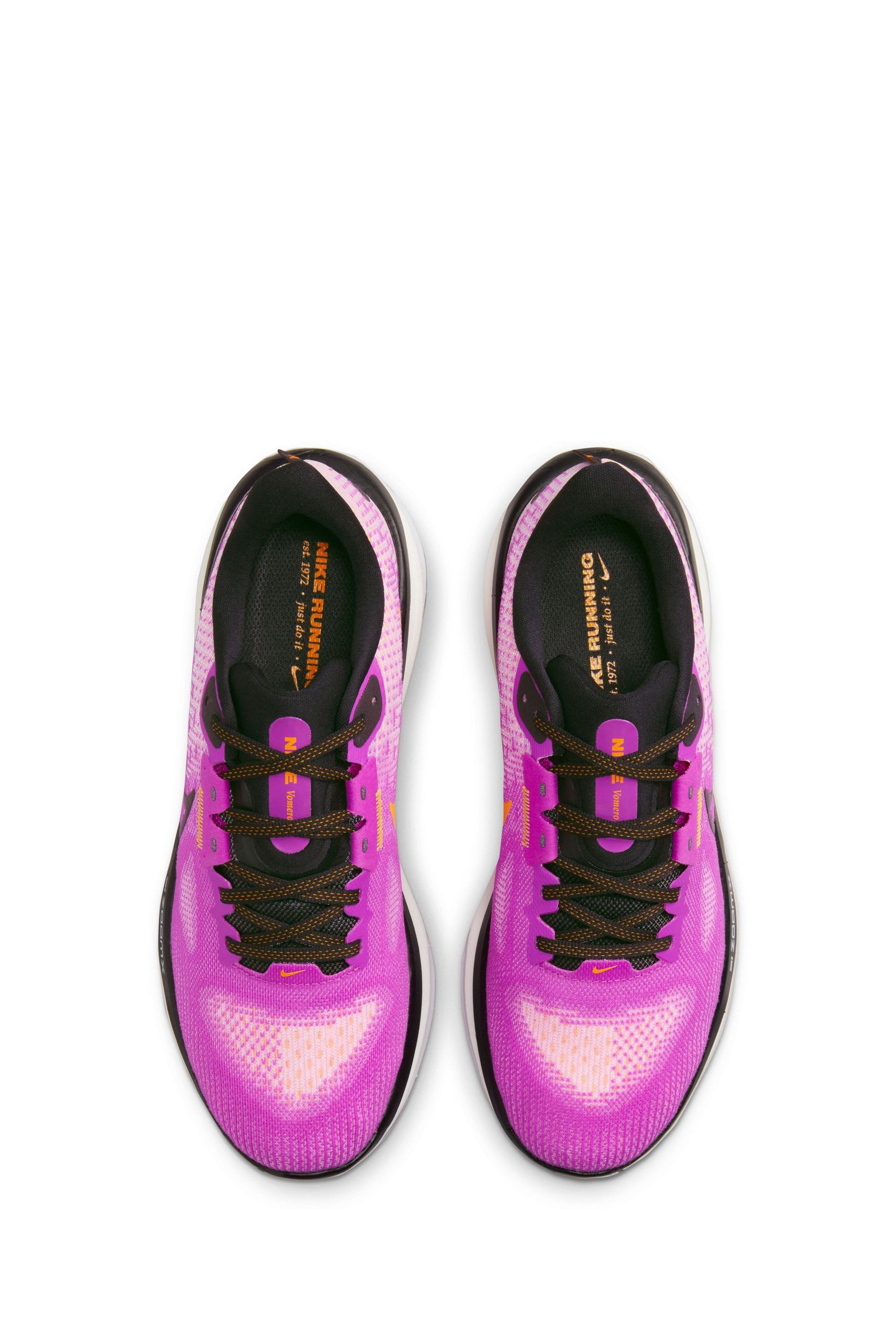 Buy Nike Purple Vomero 17 Road Running Trainers from Next Luxembourg