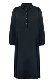 Live Unlimited Curve - Midaxi Swing Shirt Black Dress - Image 7 of 7