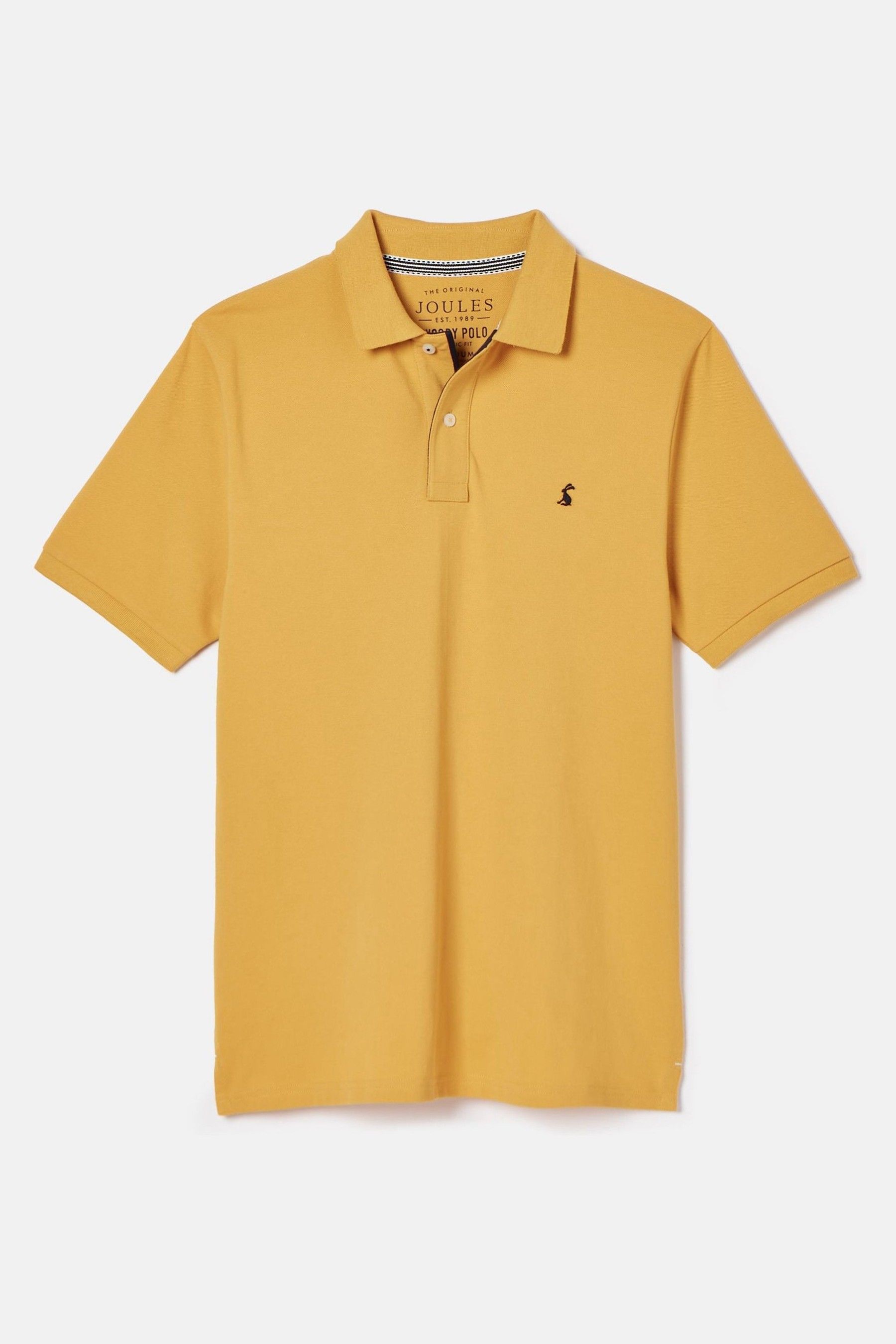 Plain yellow polo shirt shop