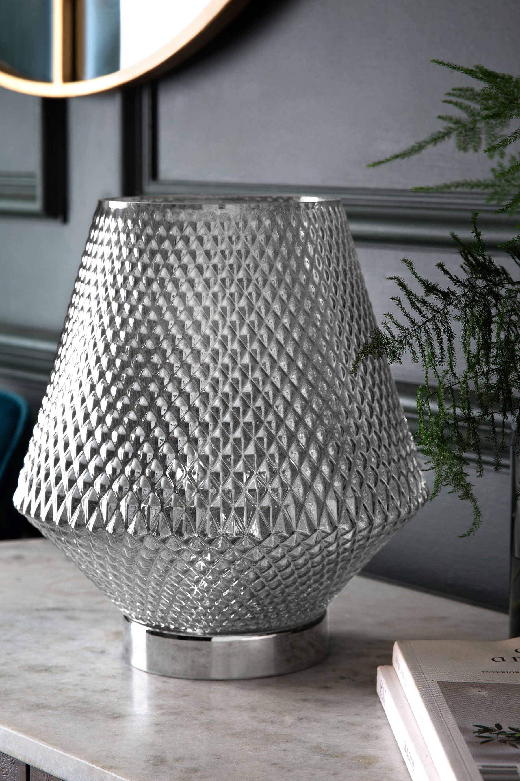 Battery operated tapered on sale ambient lamp