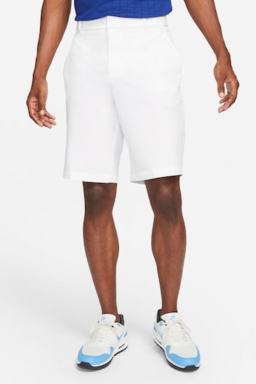 Nike White Dri-FIT Golf Shorts