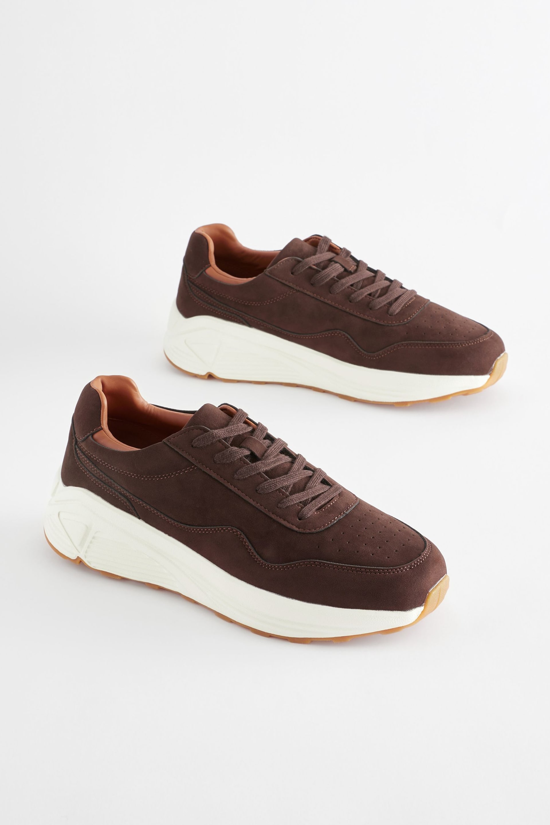 Brown Trainers - Image 1 of 7