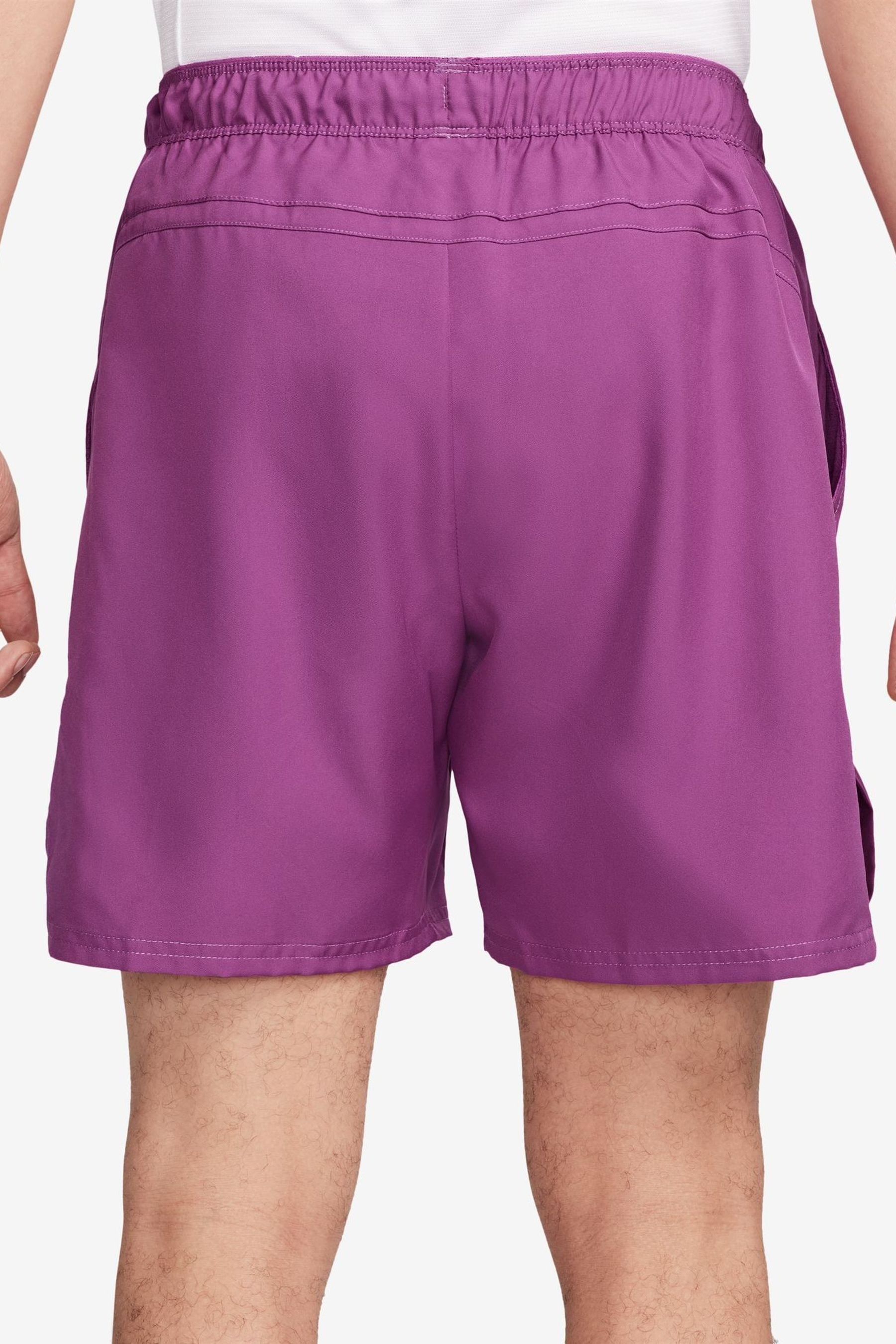 Buy Nike Pink Court Victory 7 Tennis Shorts from Next Luxembourg