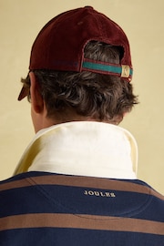 Joules Onside Navy & Brown Striped Rugby Shirt - Image 5 of 7