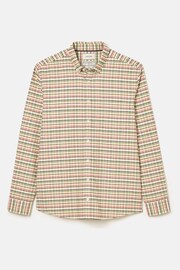 Joules Welford Cream Multi Cotton Check Shirt - Image 10 of 10