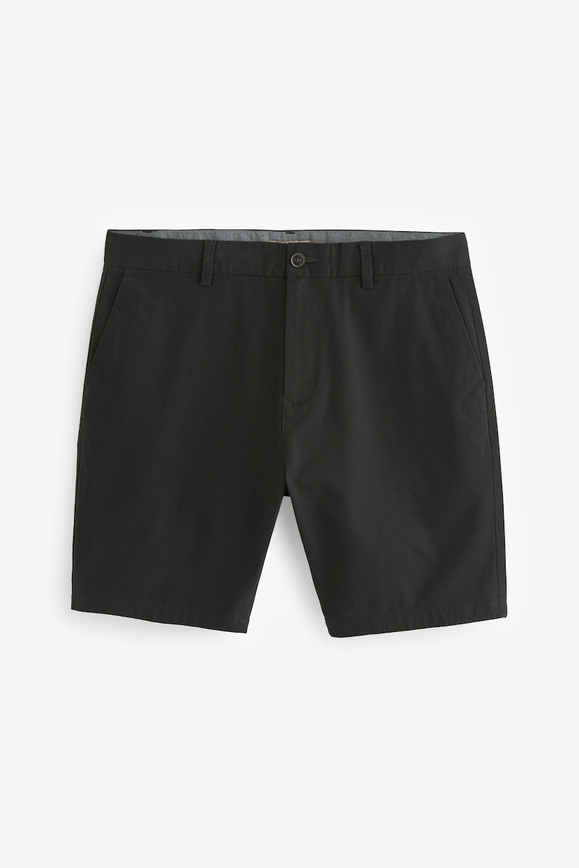 Black/Tan Slim Fit Stretch Chinos Shorts 2 Pack - Image 3 of 18