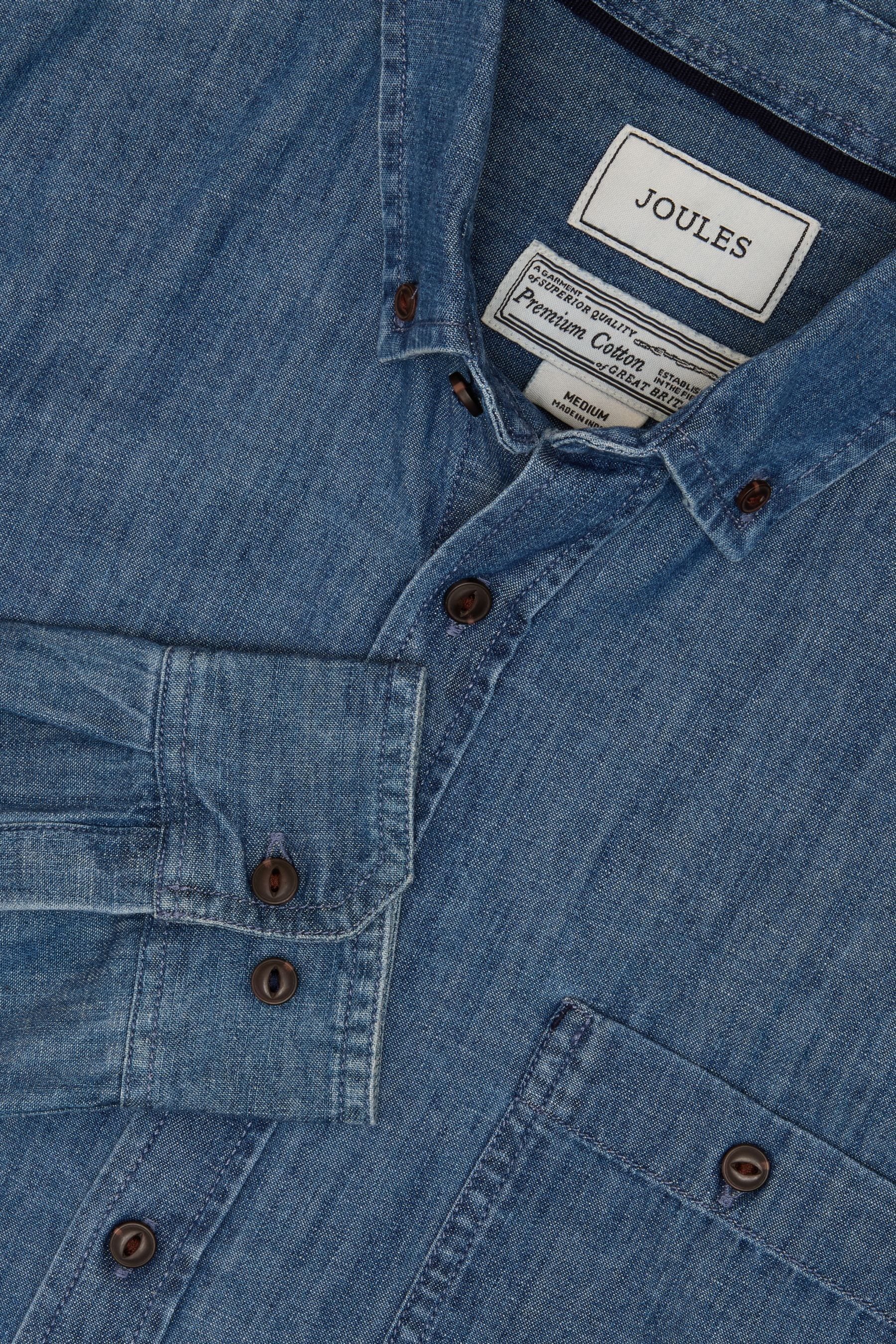 Classic fit chambray shirt hot sale