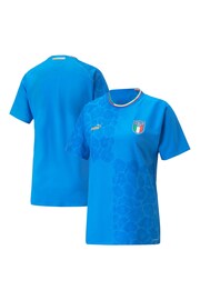 Puma Blue Italy x Liberty Home Authentic Shirt 2022 Womens - Image 1 of 3