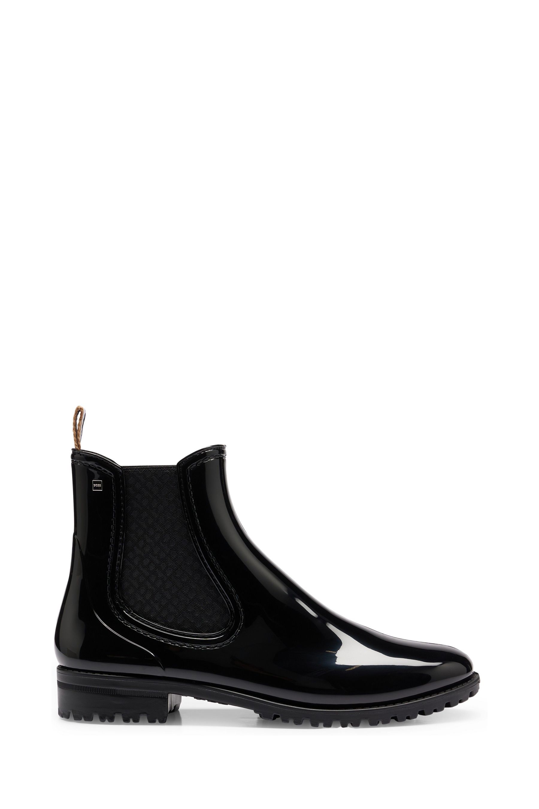 Buy BOSS Black Chelsea Short Wellington Boots from Next Luxembourg