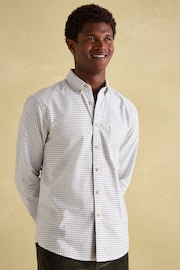 Joules Welford Green Cotton Check Shirt - Image 2 of 8