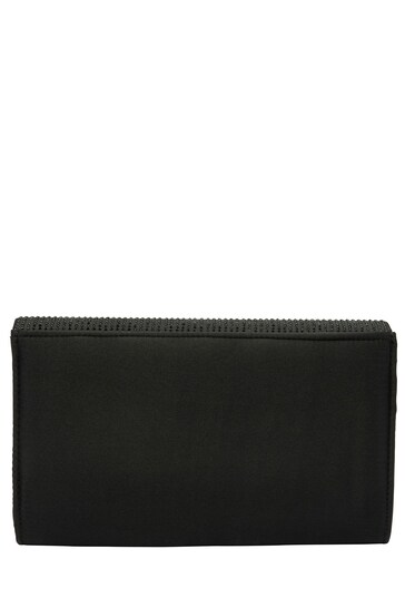 Ravel Black Sliver Clutch Bag with Chain