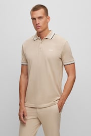 BOSS Natural Paddy Polo Shirt - Image 1 of 5