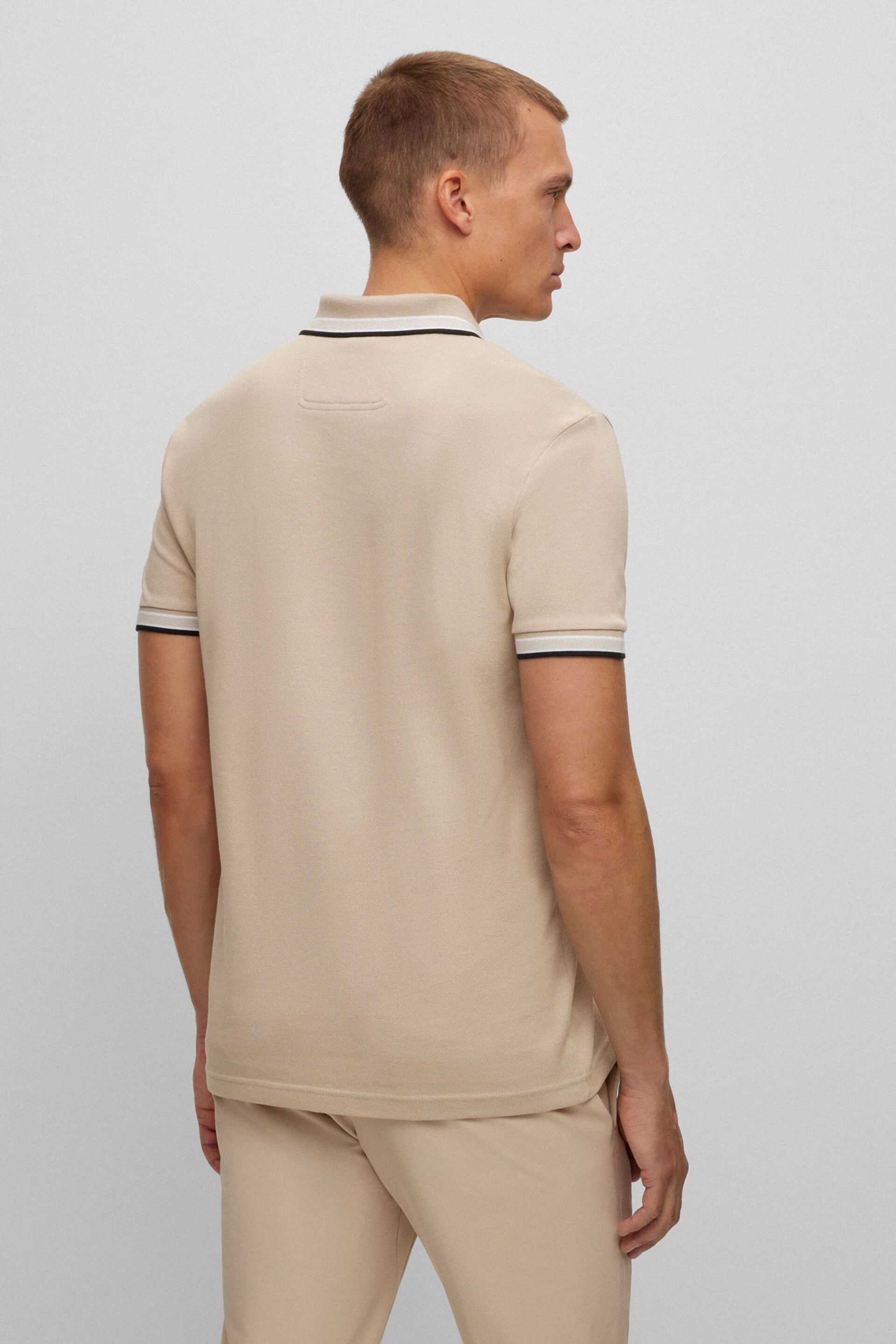 BOSS Natural Paddy Polo Shirt - Image 2 of 5