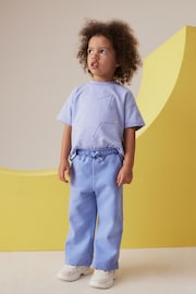 Blue Wide Leg Joggers (3mths-7yrs) - Image 5 of 9