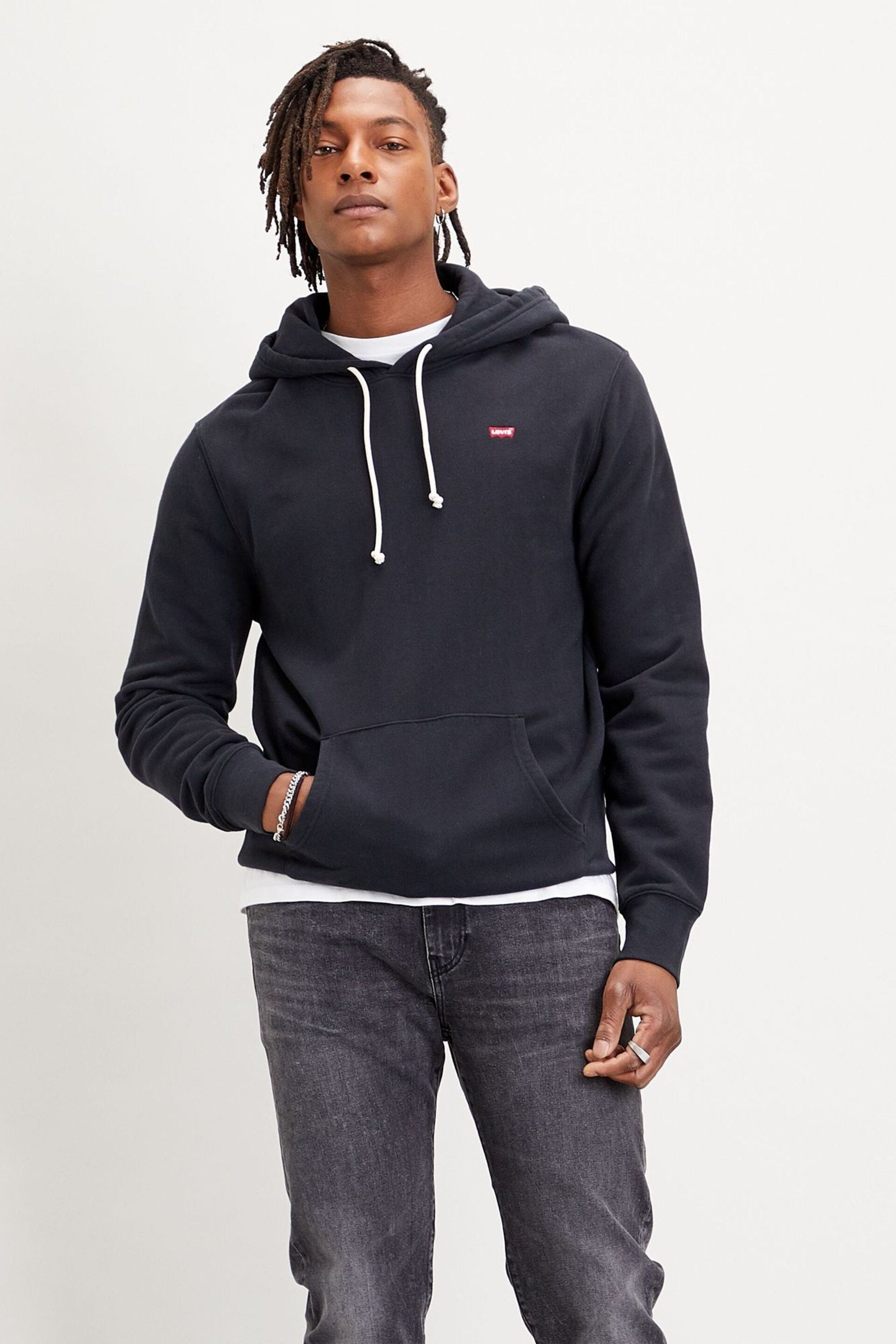 Levi's® Black Original Hoodie - Image 1 of 2