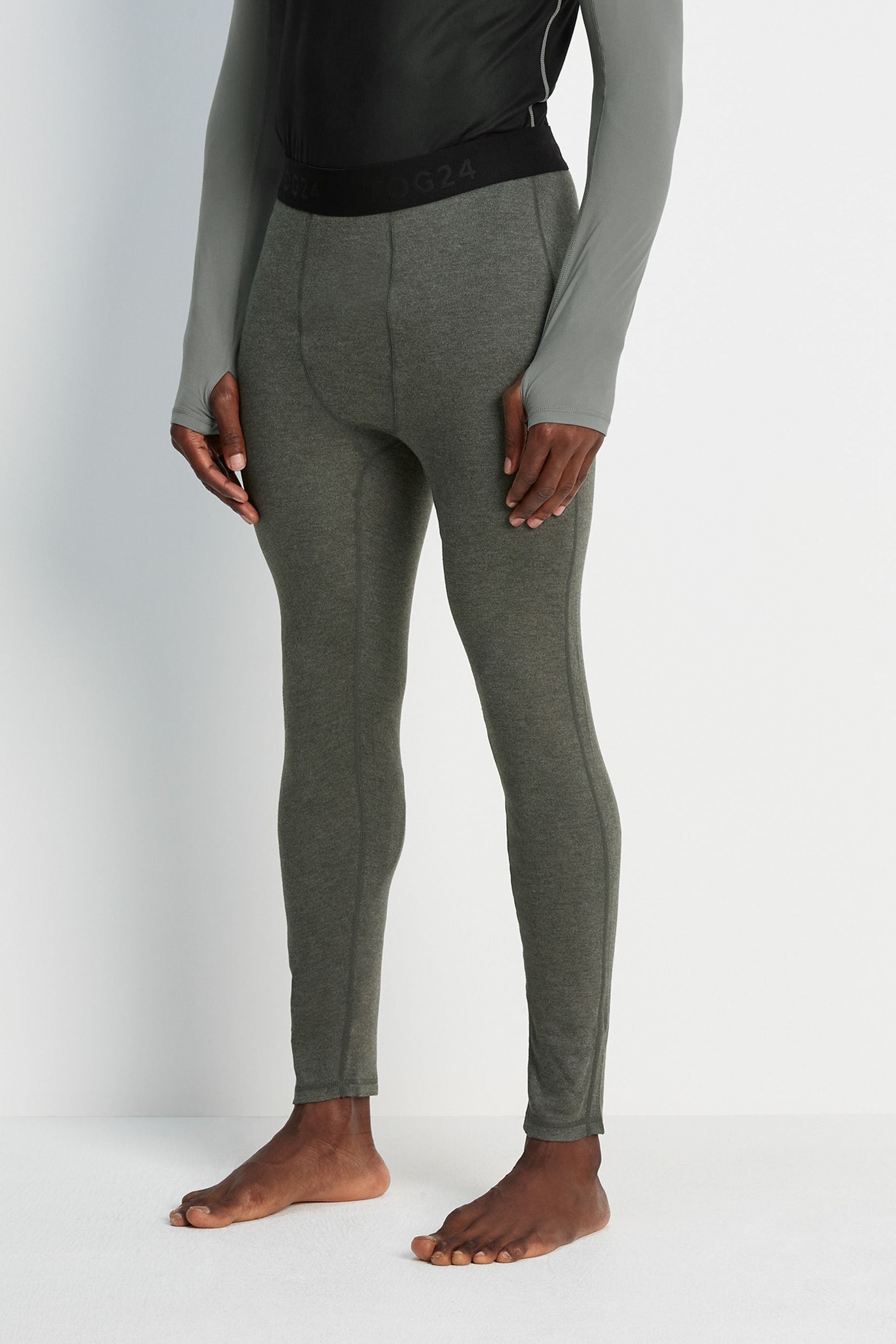 Buy Tog 24 Dark Grey Marl Meru Thermal Leggings from Next Luxembourg