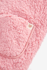 Pink Hooded Zip Fleece Jacket (3mths-7yrs) - Image 8 of 8