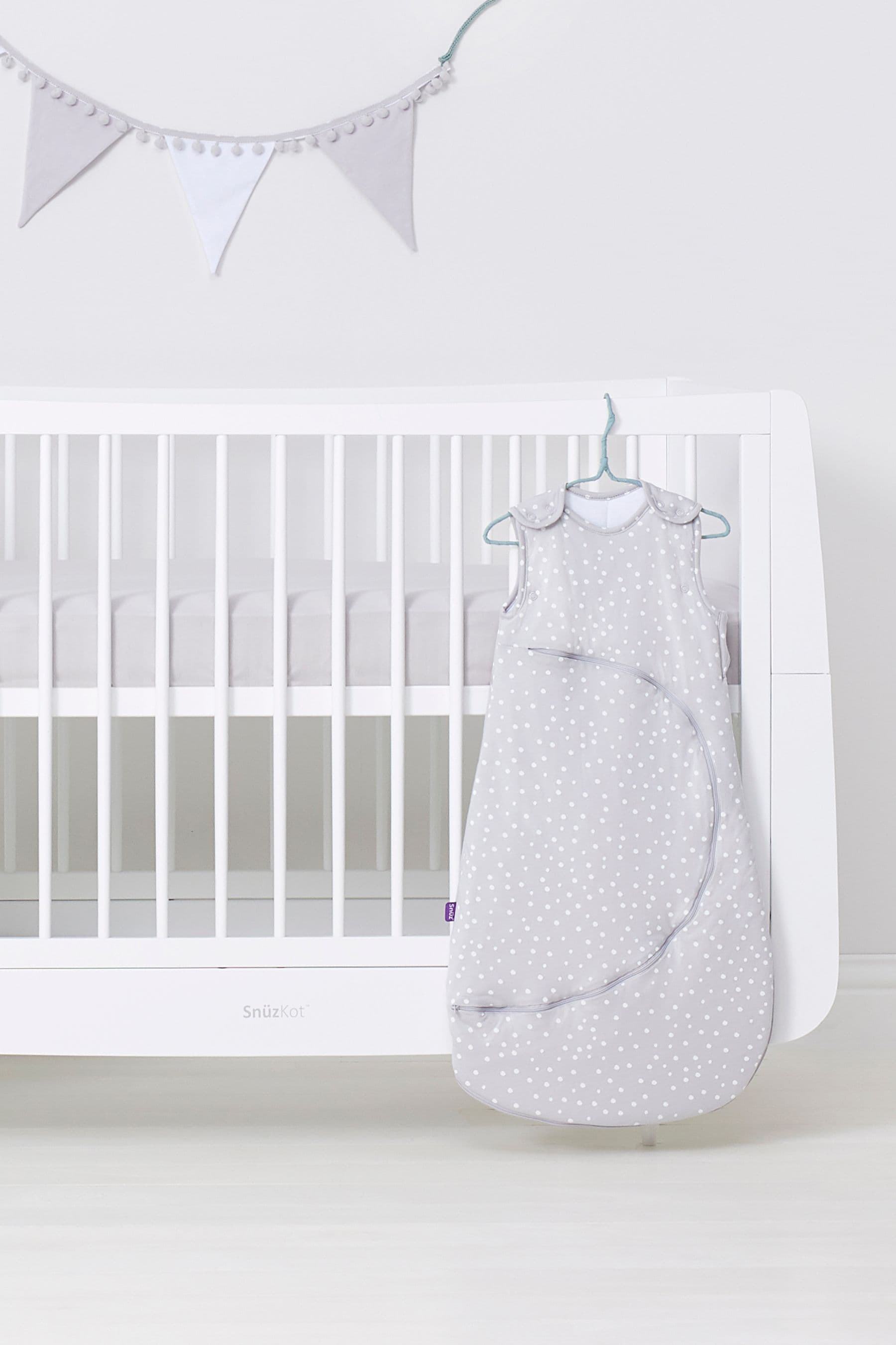 Buy Snuz Baby Grey Pouch 0.5 Tog Sleeping 100 Cotton Bag from the Next UK online shop