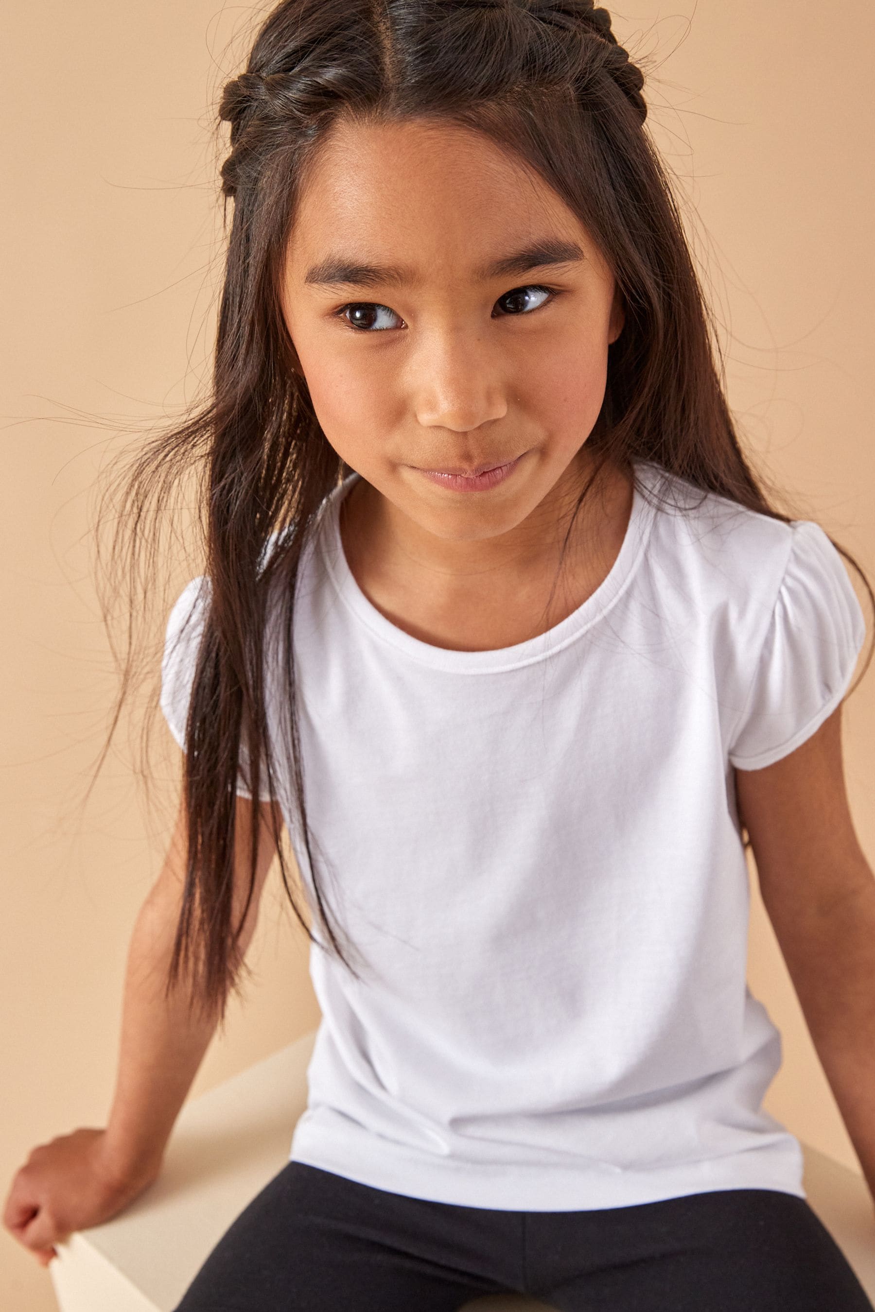 Puff sleeve top girls 2025
