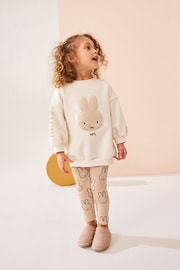 Neutral Miffy Sweatshirt & Leggings Set (3mths-7yrs) - Image 2 of 9