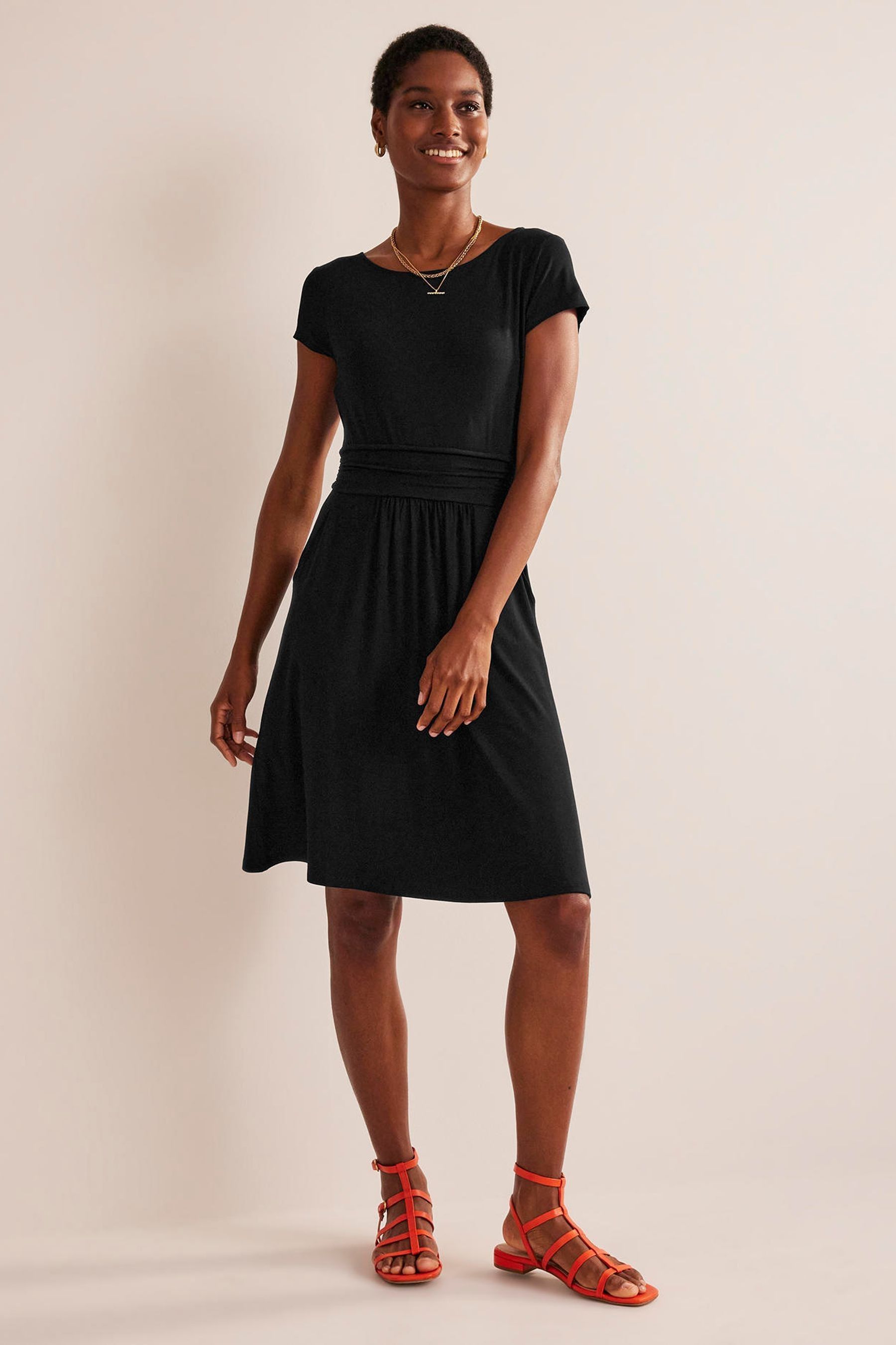 Buy Boden Black Ground Amelie Jersey Dress from Next USA