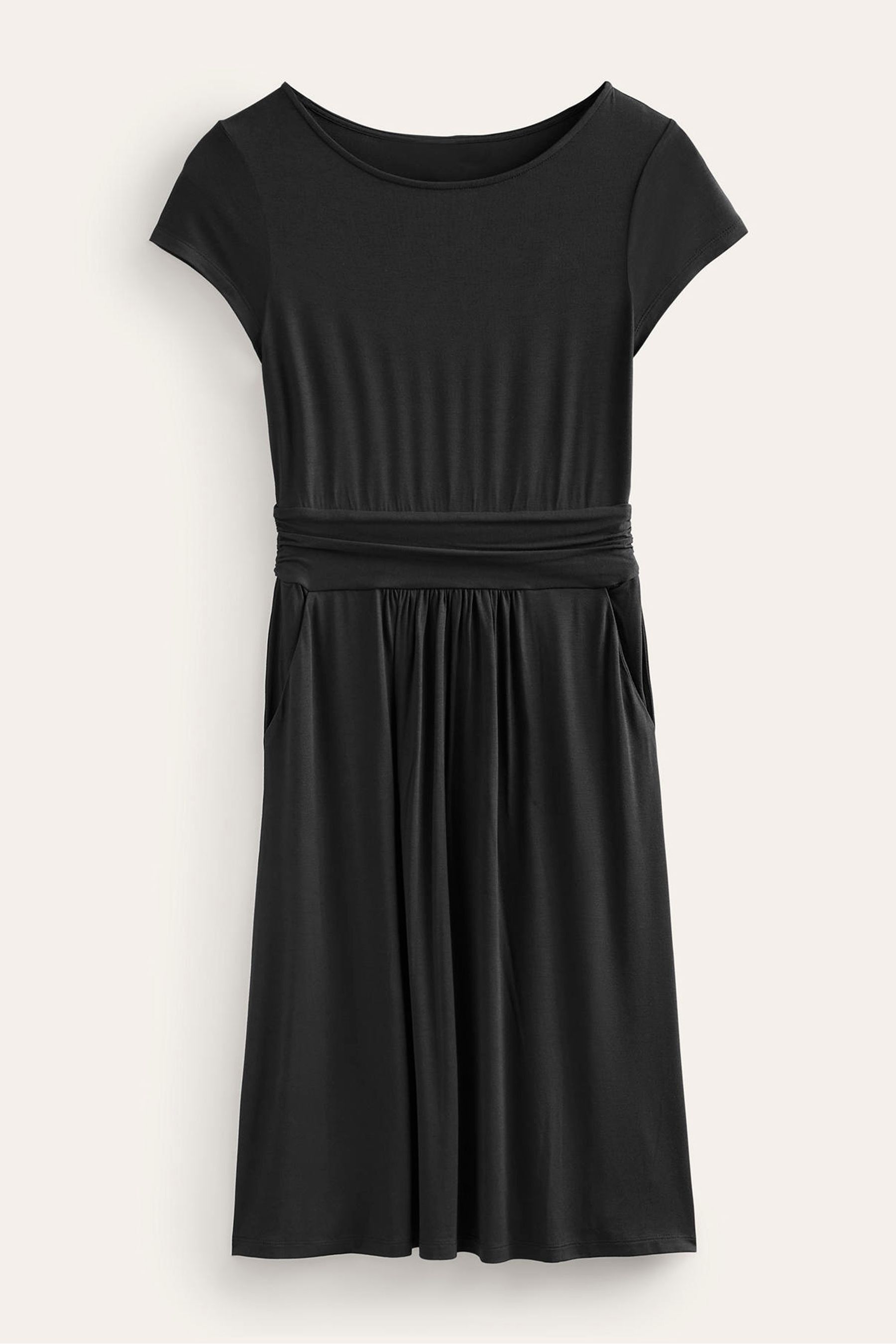 Boden Black Ground Amelie Jersey Dress