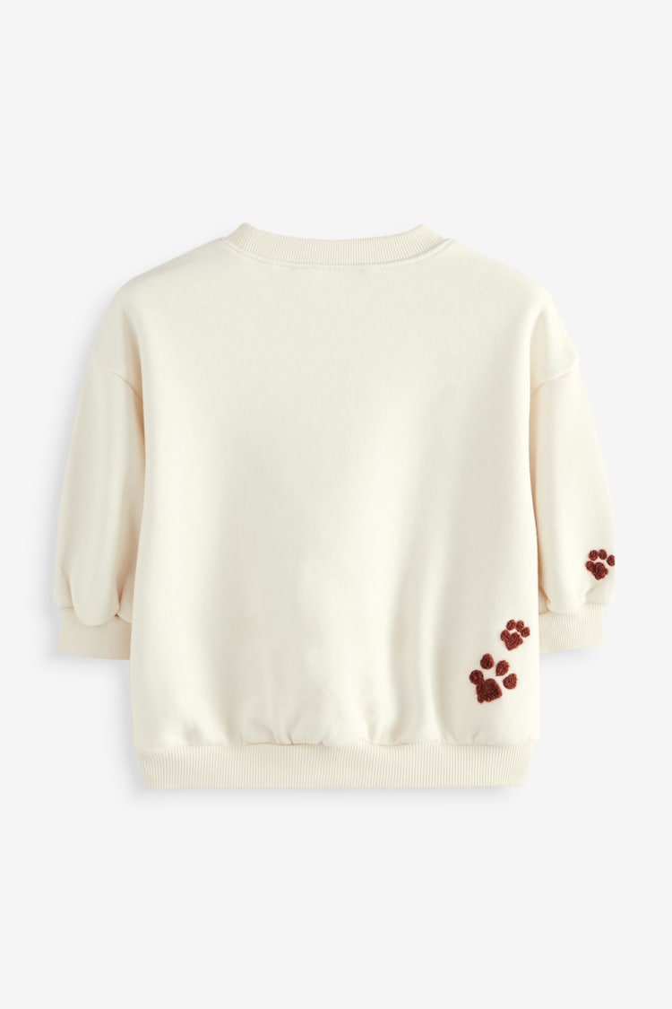 Cream Paddington Bear Sweatshirt (3mths-7yrs) - Image 2 of 3