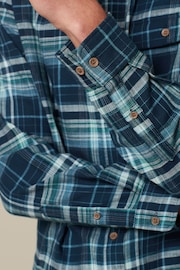 Blue Check Long Sleeve Shirt - Image 6 of 9