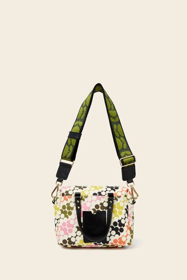 Orla Kiely Natural Mini Flynn Crossbody Bag