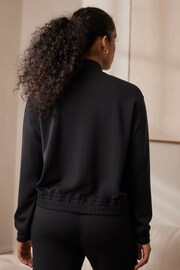 Black Bomber Jacket - Image 3 of 6