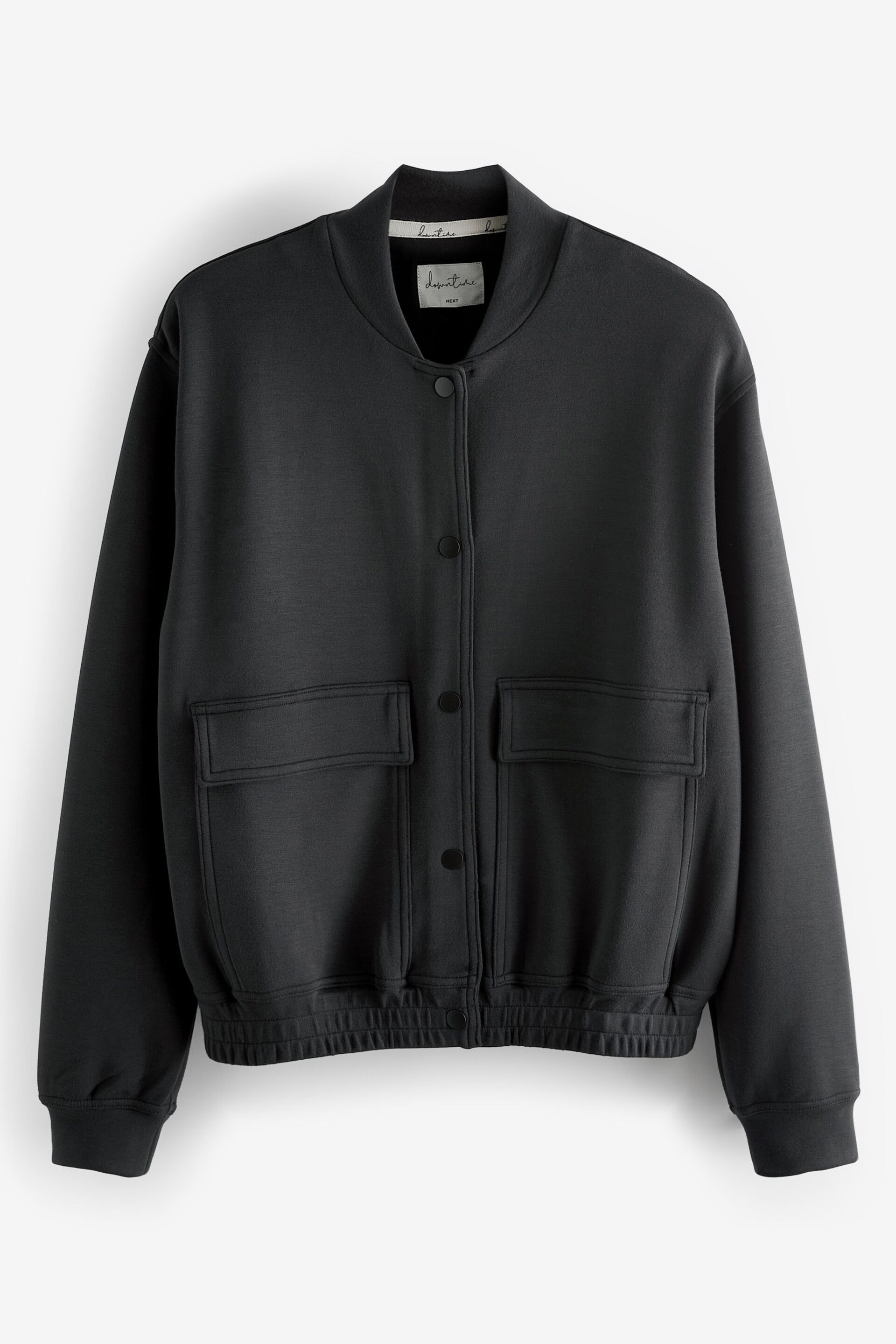 Black Bomber Jacket - Image 5 of 6