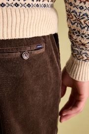 Joules Oaksey Brown Jumbo Cord Trousers - Image 4 of 6