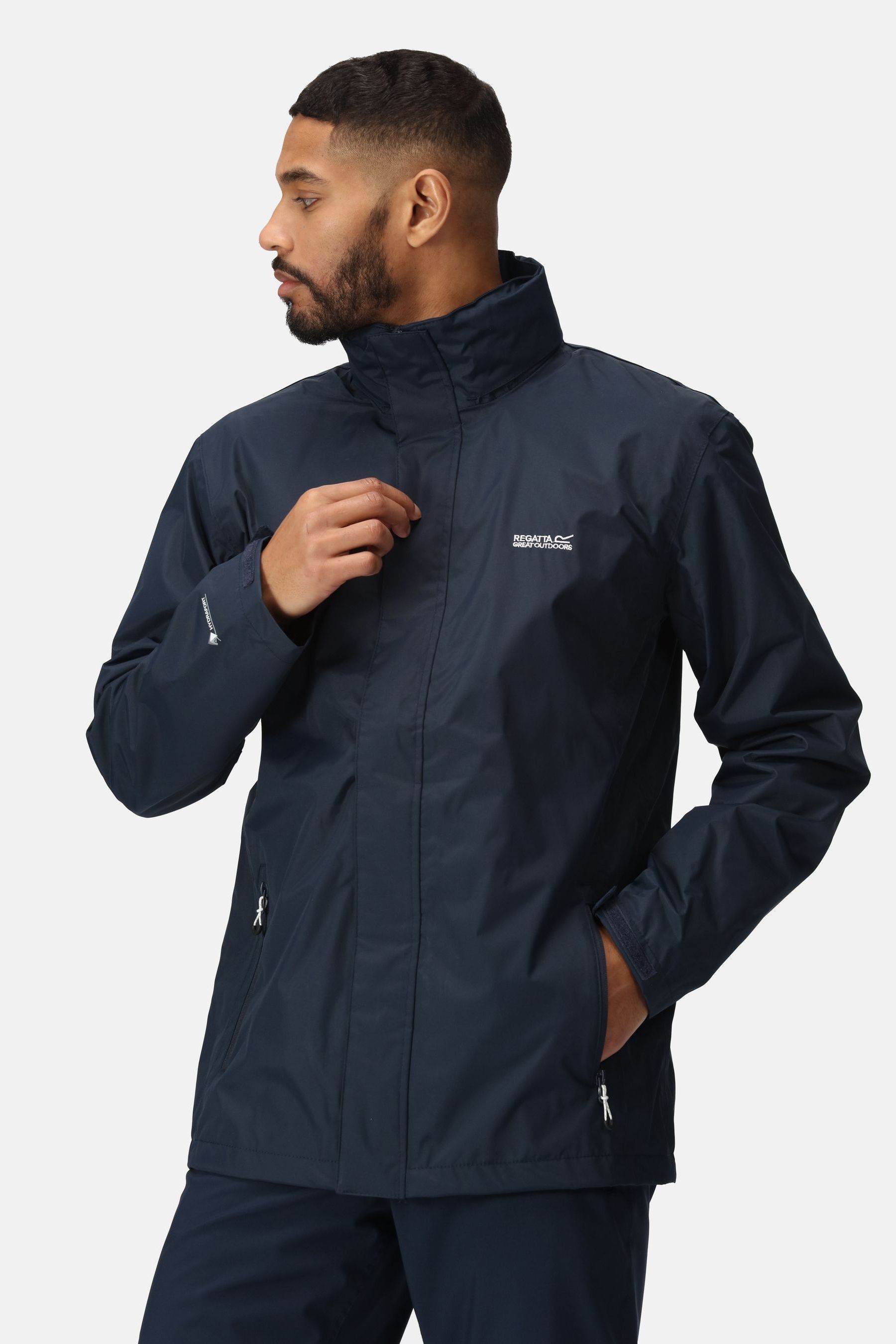 Buy Regatta Navy Mens Matt Waterproof Jacket from the Next UK online shop