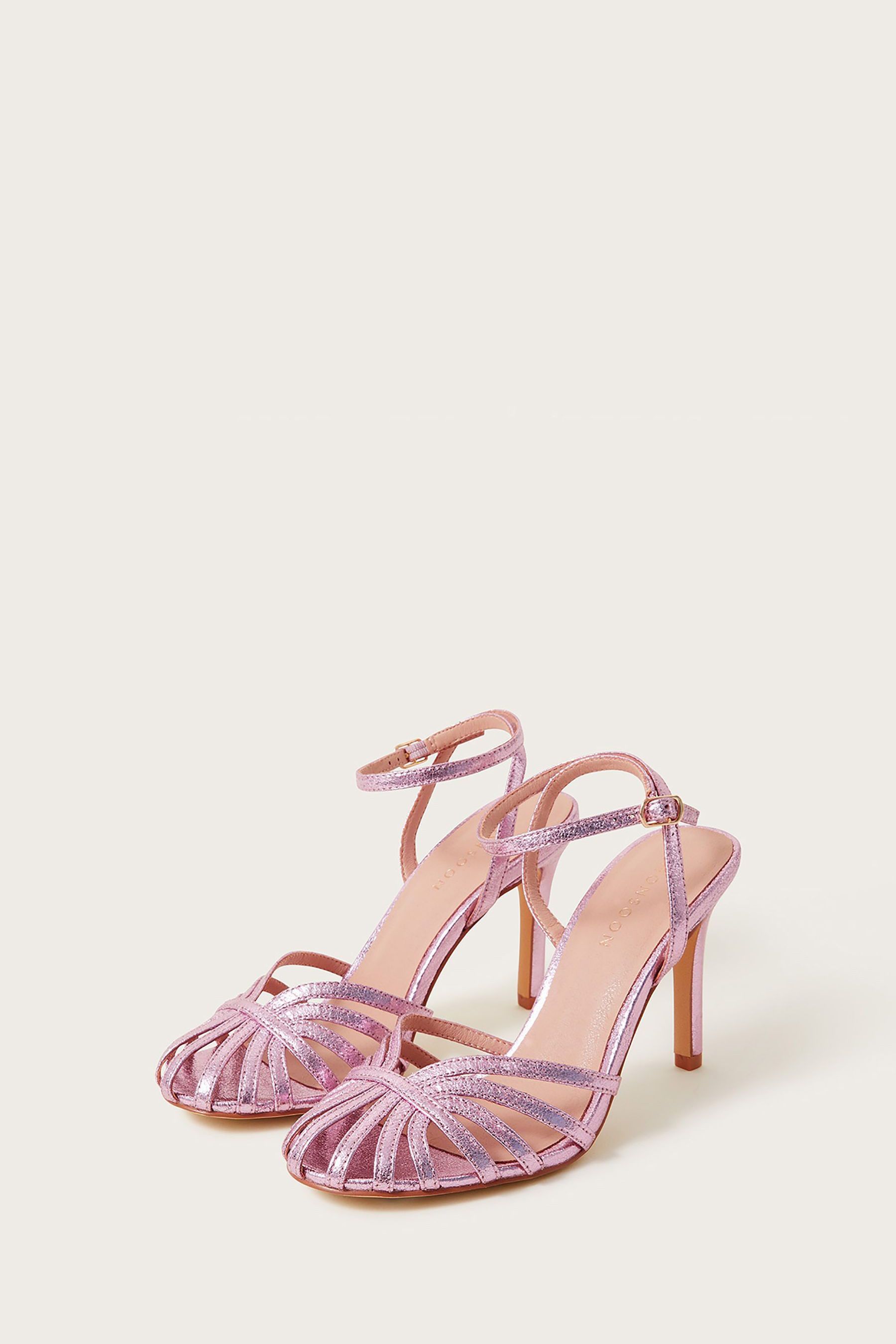 Metallic heels uk best sale