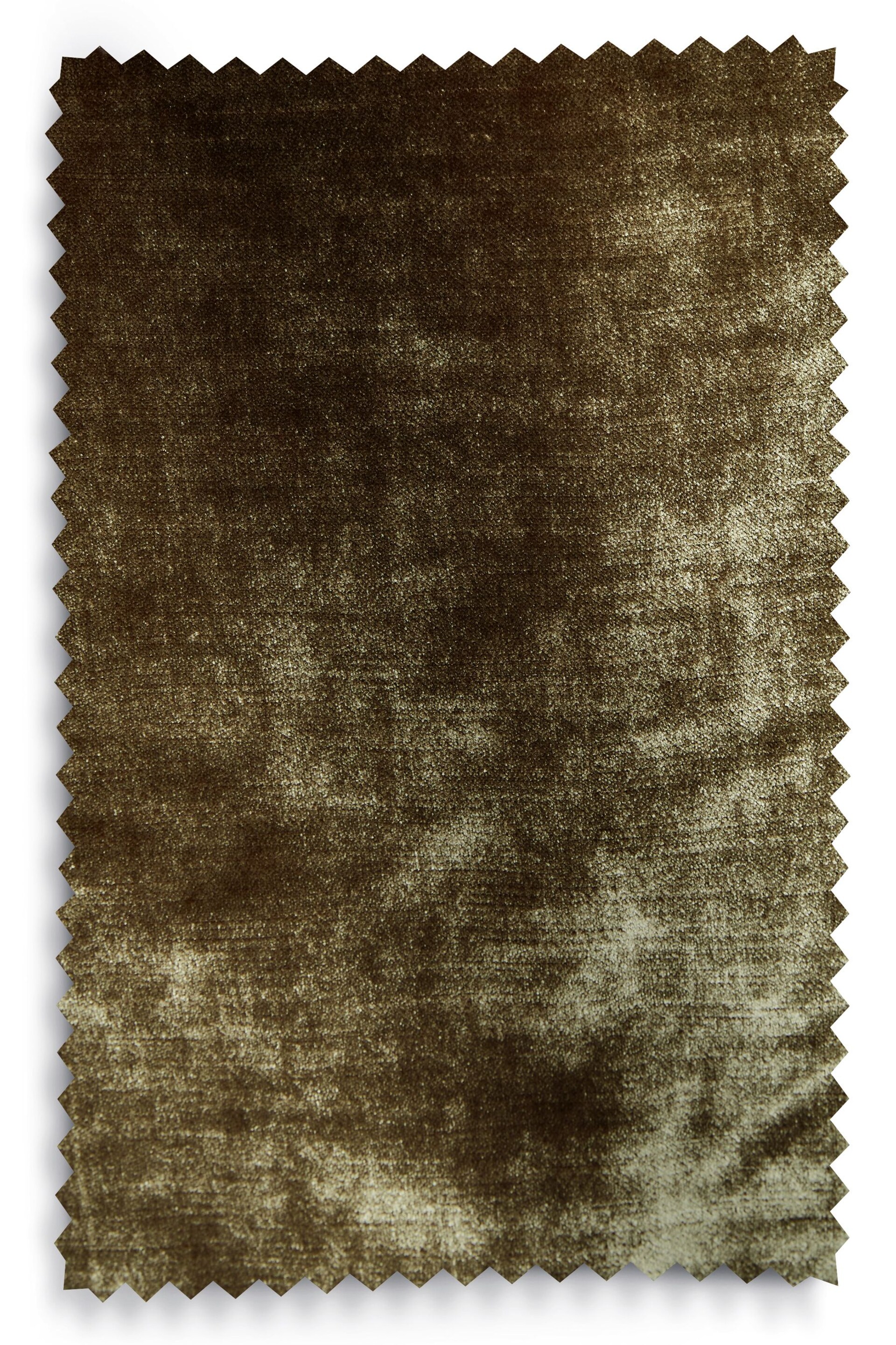 Olive Green Collection Luxe Heavyweight Plush Velvet Super Pencil Pleat Thermal Door Curtain - Image 5 of 6