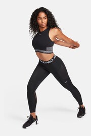 Nike Black Pro Dri-FIT 365 Mid-Rise 7/8 Leggings with Pockets - Image 3 of 7