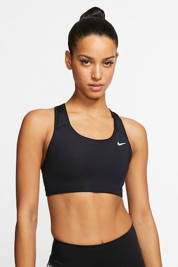 estudiar llenar negro Buy Nike Medium Swoosh Support Sports Bra from the Next UK online shop
