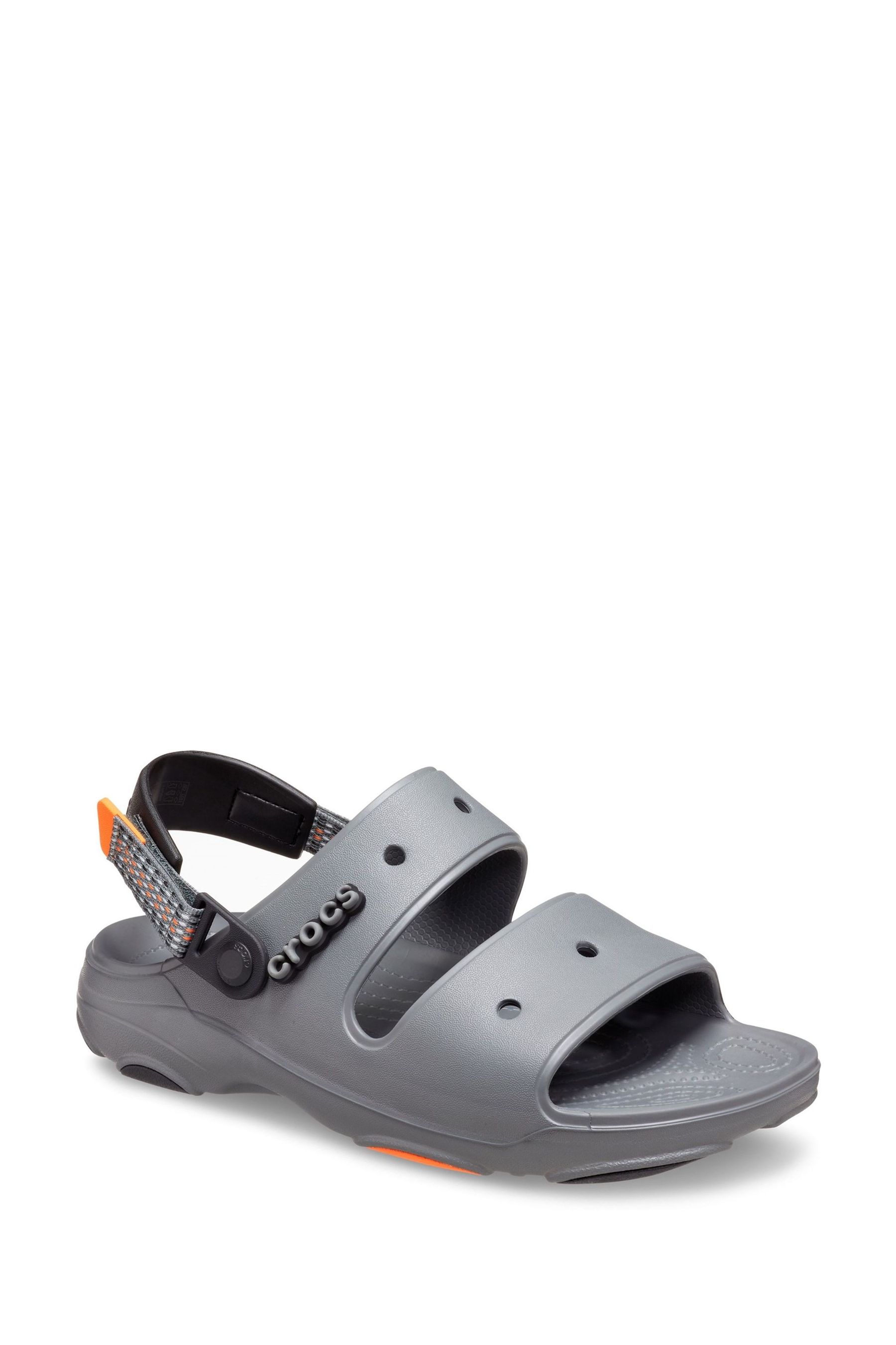 Buy Crocs Grey Adults All Terrain Two Strap Sandals from Next Gibraltar