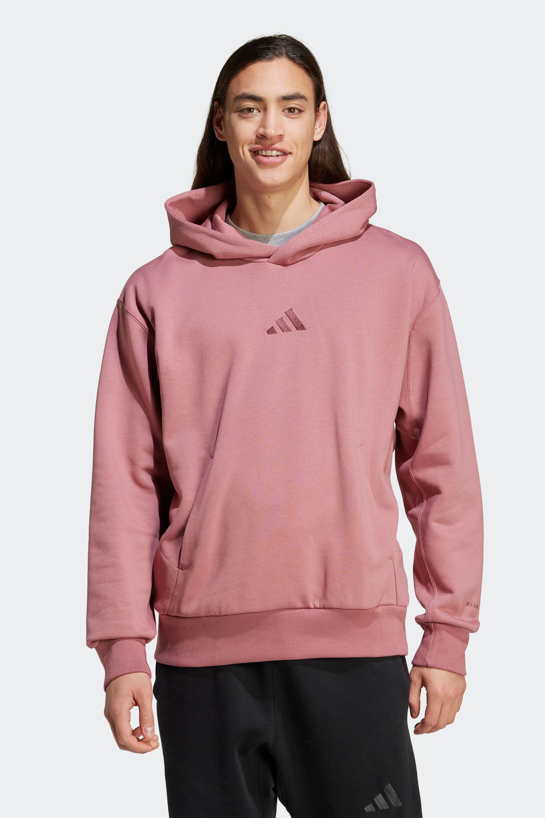 Buy adidas Red ALL SZN Hoodie from Next Oman