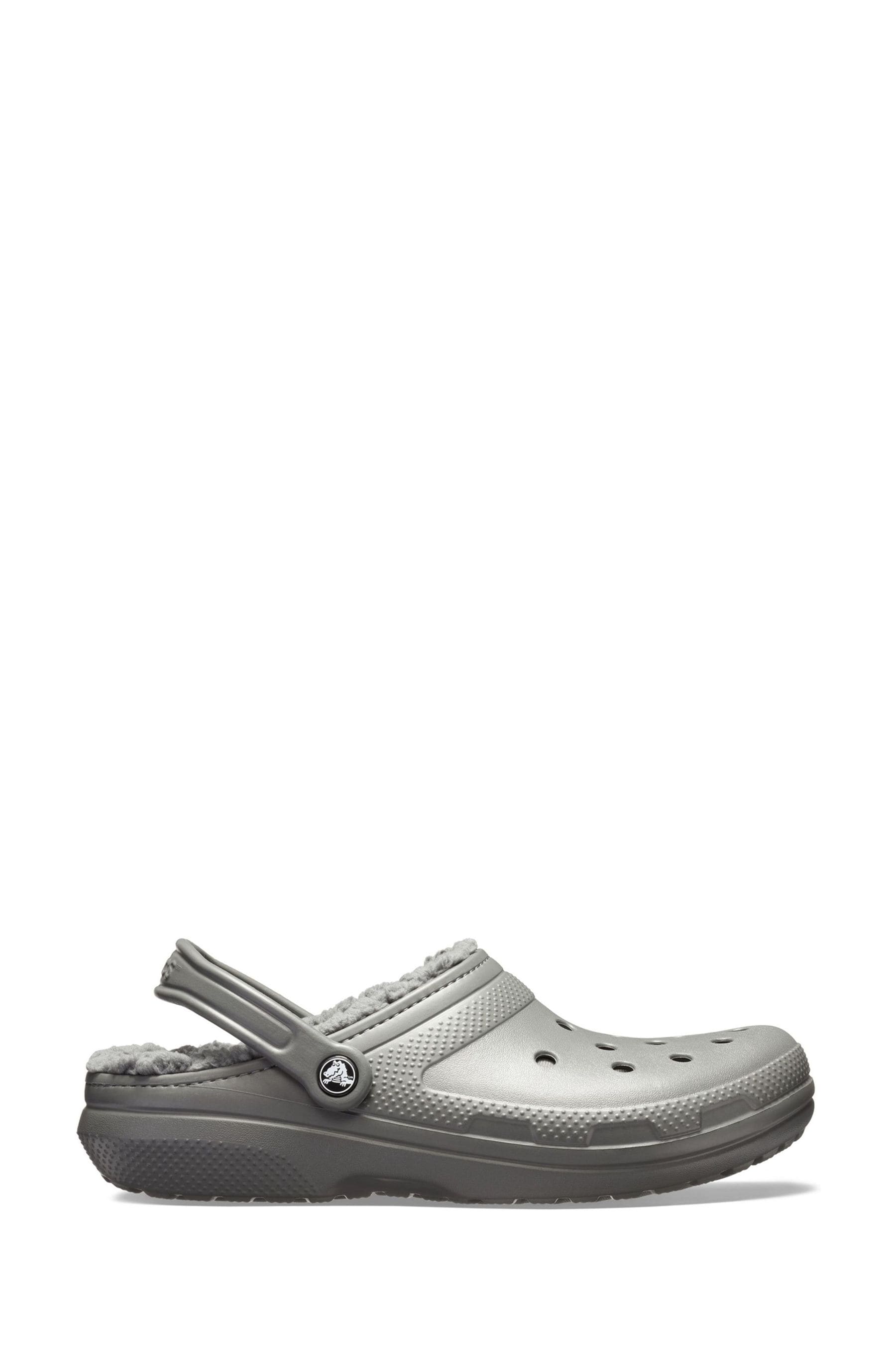 Buy Crocs Grey Classic Lined Clogs from the Next UK online shop