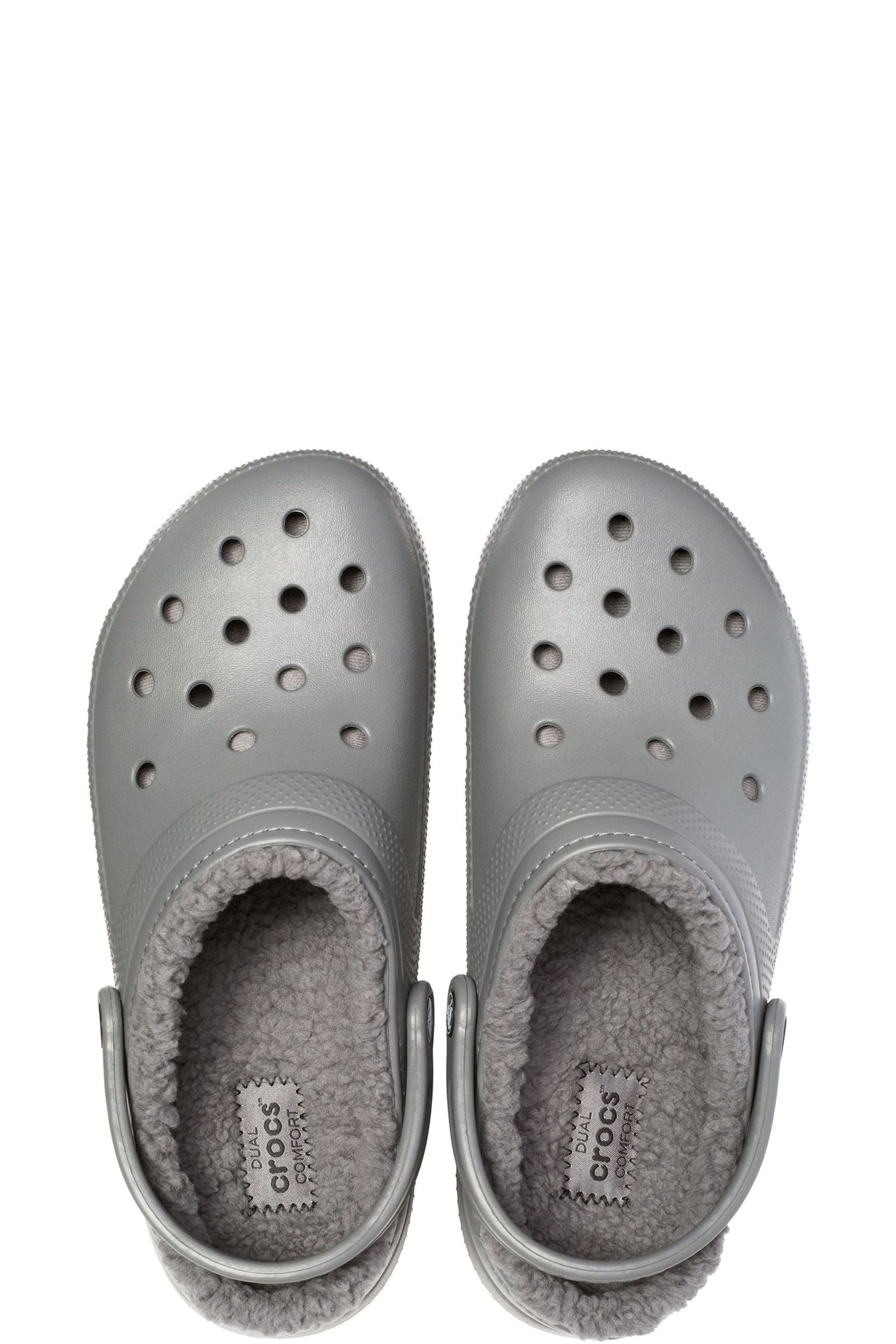 Buy Crocs Grey Classic Lined Clogs from the Next UK online shop
