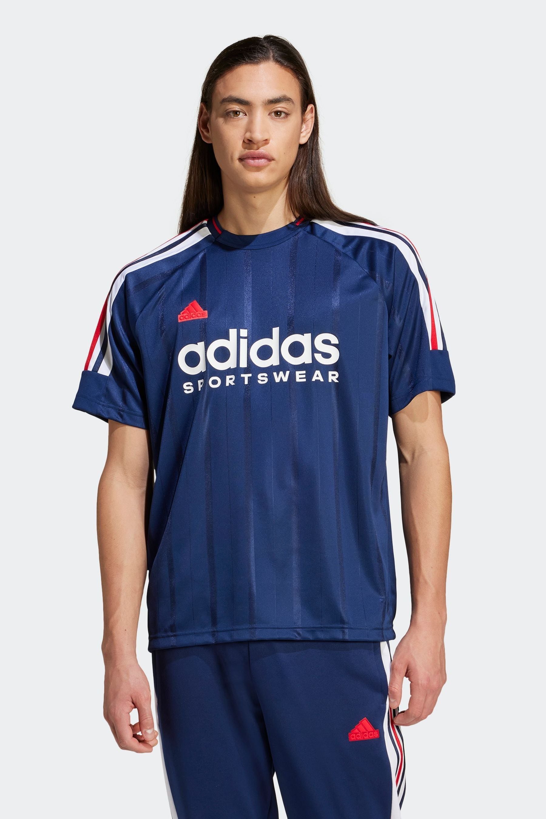 Buy adidas Blue House of Tiro Nations Pack T Shirt from Next USA