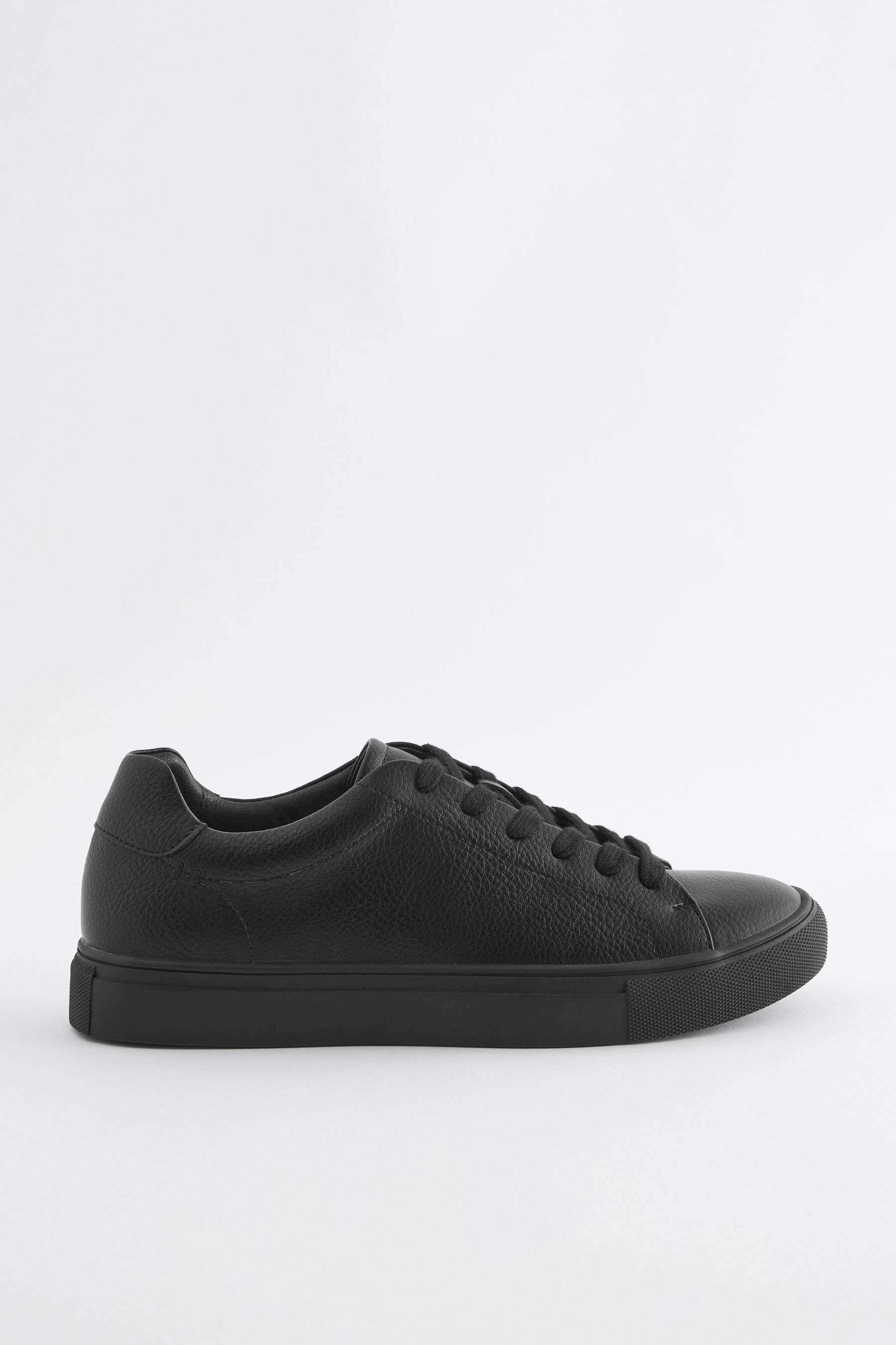Leather look trainers online