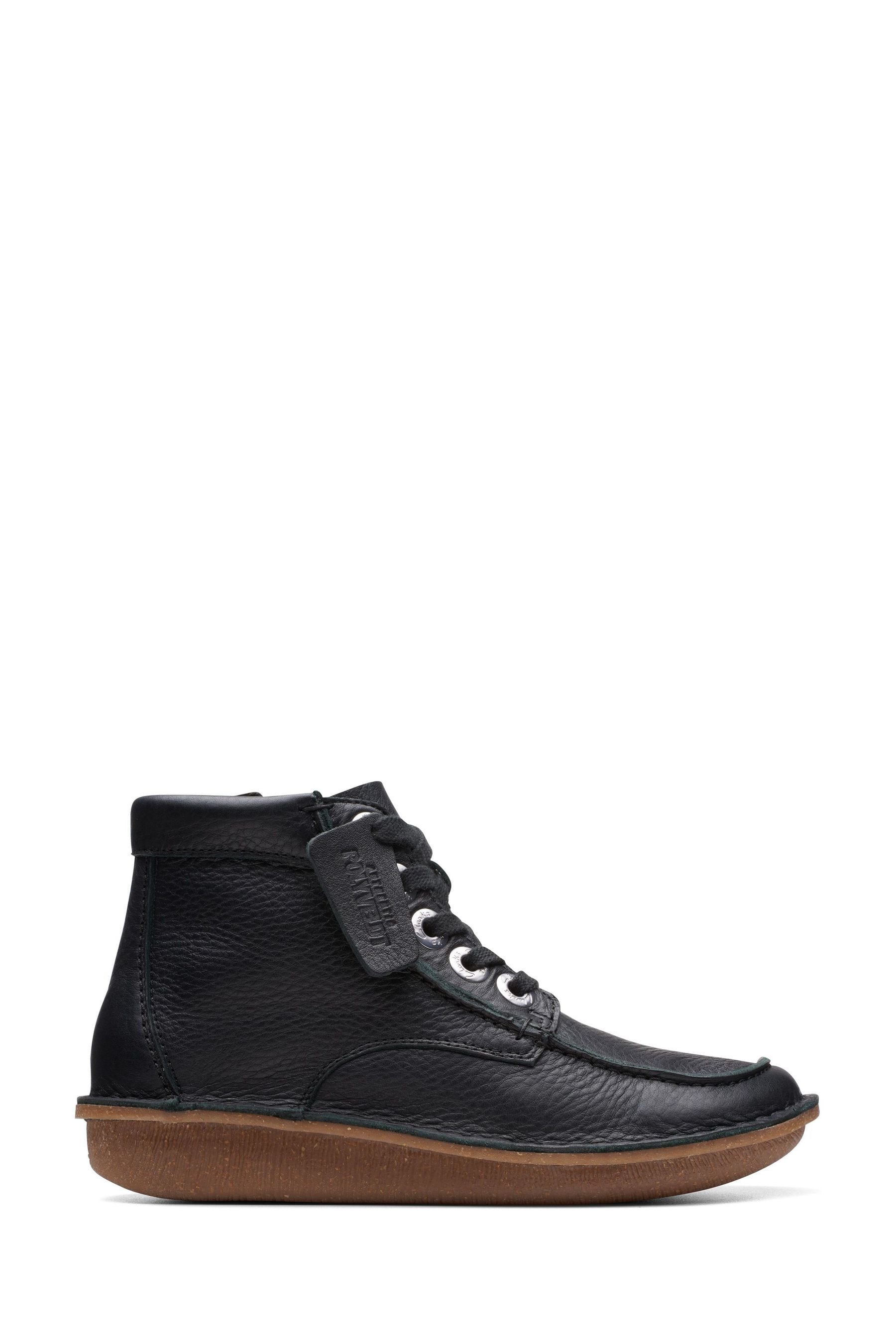 Buy Clarks Black Clarks Leather Funny Cedar Boots from the Next UK