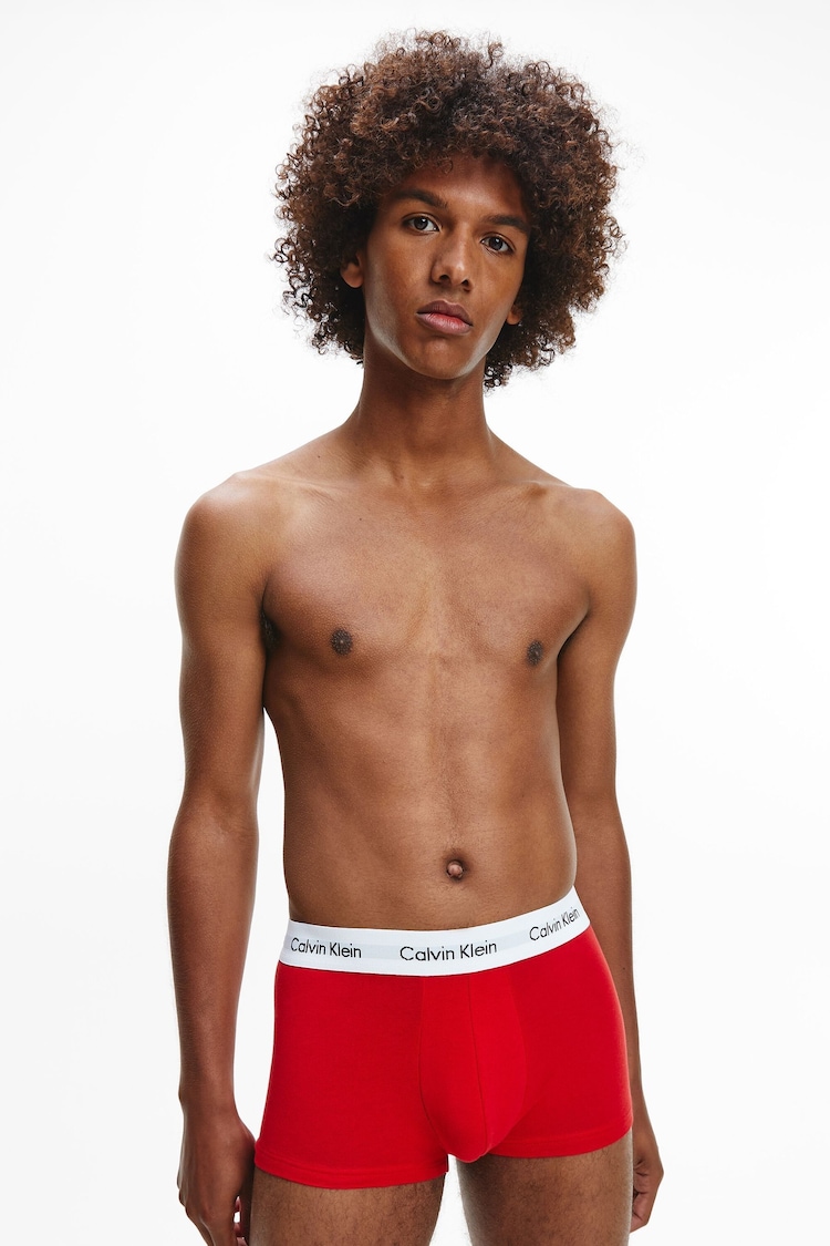 Calvin Klein Multi Low Rise Trunks 3 Pack Boxers - Image 2 of 5