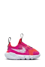 Nike Crimson Pink Flex Runner 2 Infant Trainers - Image 1 of 11