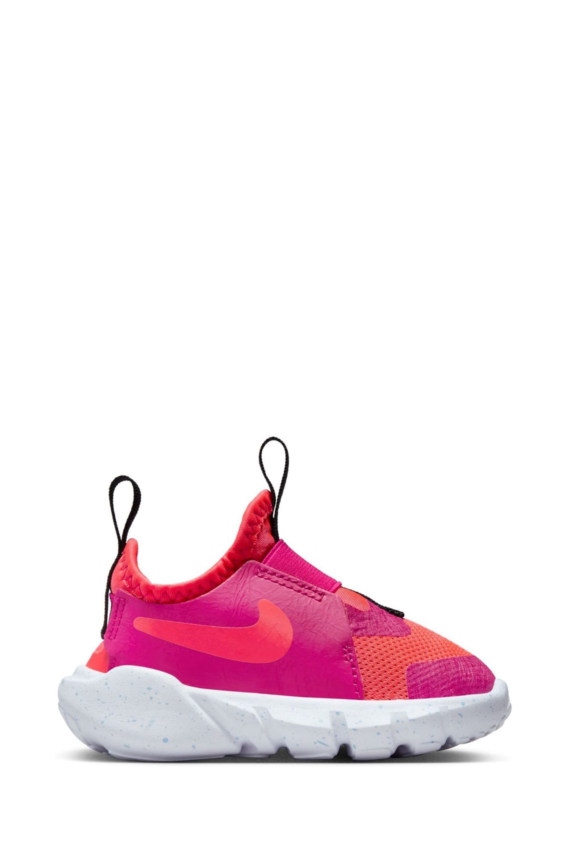 Nike Crimson Pink Flex Runner 2 Infant Trainers - Image 4 of 11