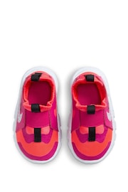 Nike Crimson Pink Flex Runner 2 Infant Trainers - Image 8 of 11